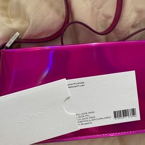 BY FAR Dulce Fuchsia Bag